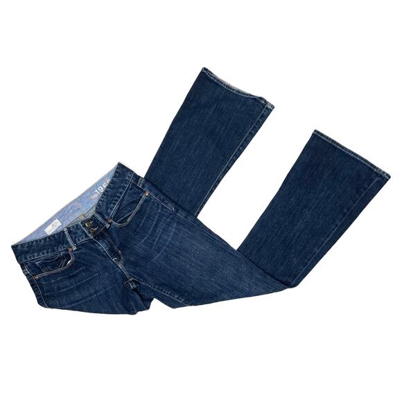 GAP 1969 Perfect Boot Jeans size 2/26 x 29 Low-Rise Bootcut Stretch Denim - Picture 4 of 15